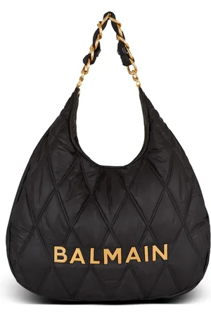 Balmain Large 1945 quilted shoulder bag
