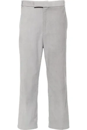 Thom Browne Mid-rise straight-leg trousers