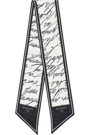 Balmain Logo-print scarf