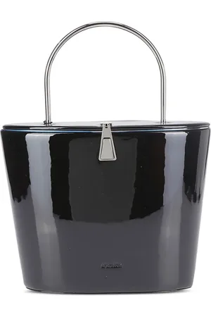 Sportmax Patent-leather bucket bag