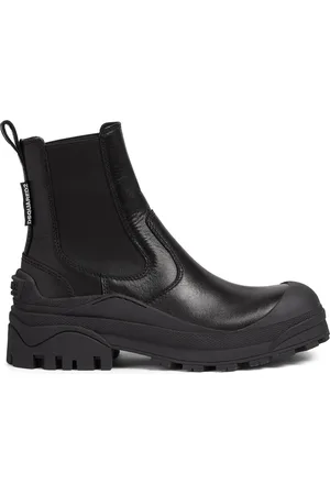 Dsquared2 Logo-tag leather boots
