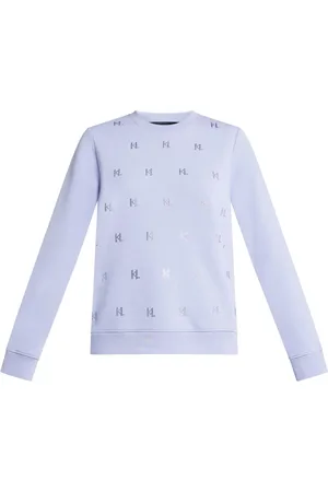 Karl Lagerfeld KL-monogram rhinestoned sweatshirt