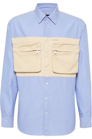 Dsquared2 Cargo-pockets cotton shirt