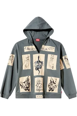 Diesel X Damiano David S-Boxt hoodie