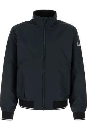 EA7 Logo-print jacket