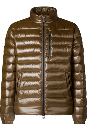save the duck Logo-patch padded jacket