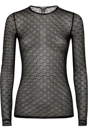 Dsquared2 Mesh long-sleeve top