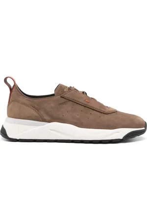 santoni Suede sneakers