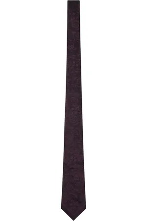 VERSACE Barocco-jacquard tie