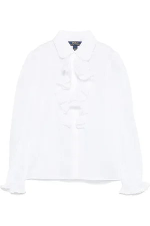 Ralph Lauren Ruffled cotton shirt
