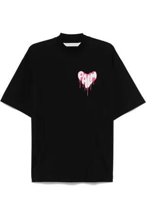 Palm Angels Dripping-logo T-shirt