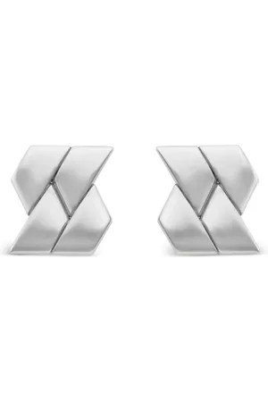 VERSACE Bind Greca earrings