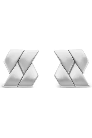 VERSACE Bind stud earrings