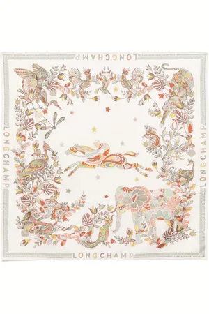 Longchamp Forêt scarf 90