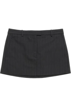 Acne Studios Pinstriped mini skirt
