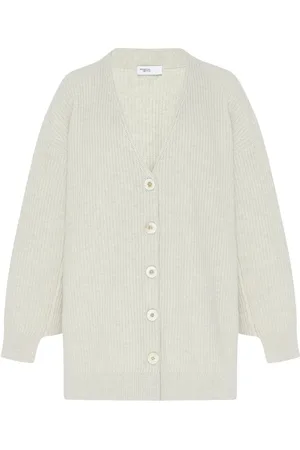 ROSETTA GETTY Ribbed panelled cardigan