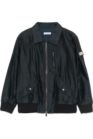Dolce & Gabbana Logo patch bomber jacket