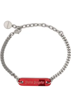 Palm Angels Logo-plaque bracelet