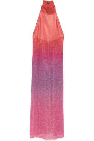 Oseree Lurex midi dress