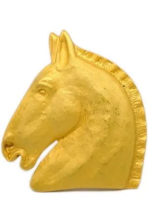 Hermès 1990-2000s Cheval Horse brooch