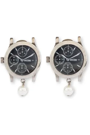Moschino Watch clip-on earrings