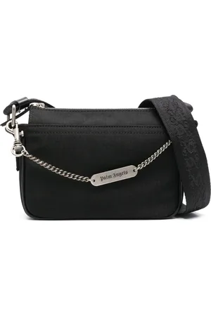 Palm Angels Logo-chain messenger bag