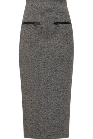 Msgm Twill pencil skirt