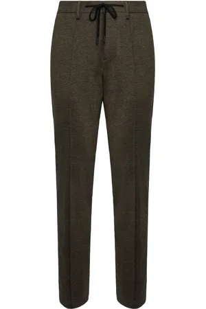 Boggi Milano Pressed-crease trousers