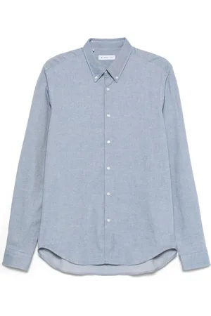Manuel Ritz Logo-embroidered shirt