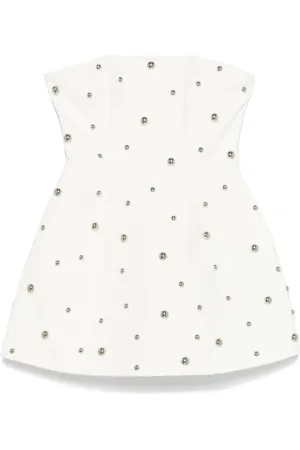 GIUSEPPE DI MORABITO Stud-embellished mini dress