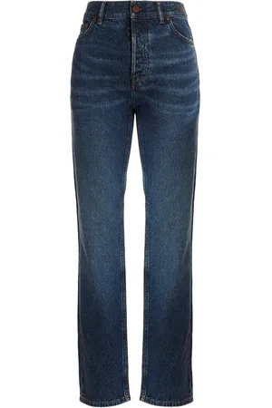 Chloé Logo-embroidered jeans