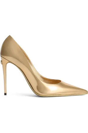Dolce & Gabbana Metallic-finish pumps