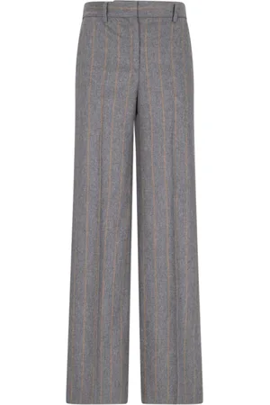 Incotex Striped tailored trousers