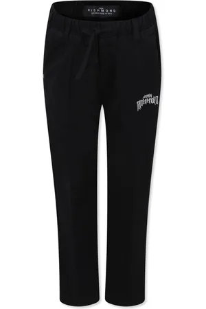 John Richmond Logo-embroidered trousers