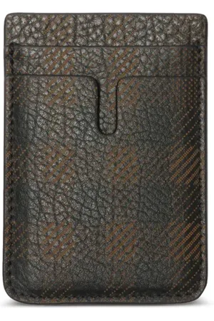 Burberry Checked card holder