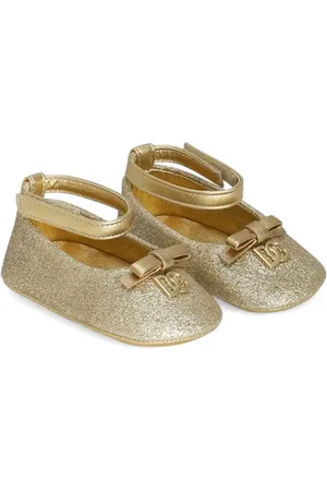 Dolce & Gabbana DG-plaque ballerina shoes