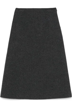 The Row Lison midi skirt