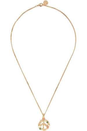 Palm Angels Peace-charm necklace