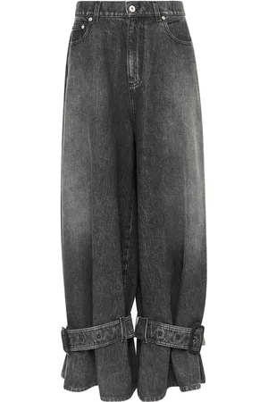 J.W.Anderson Buckled-cuff jeans