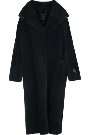 Elisabetta Franchi Knitted wrap coat