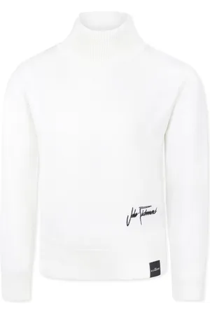 John Richmond Logo-embroidered jumper