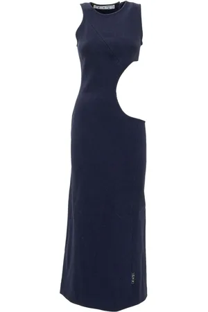 OFF-WHITE Cut-out maxi dress