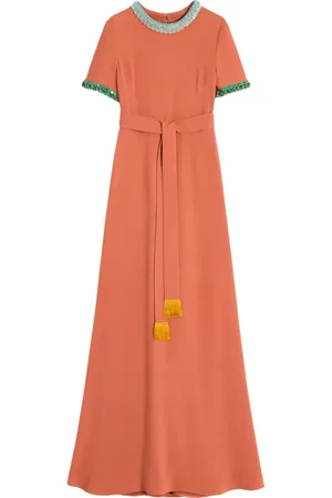 VALENTINO GARAVANI Crystal-embellished gown