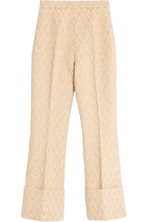 VALENTINO GARAVANI Toute la V-jacquard trousers