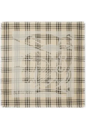 Burberry EKD Check scarf