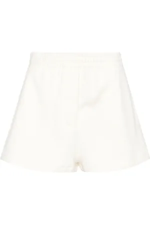 Prada Triangle-logo cotton shorts