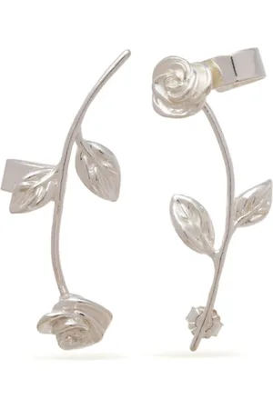 MAGDA BUTRYM Rose cuff earrings
