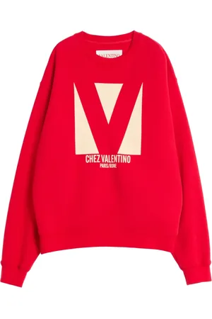 VALENTINO GARAVANI Logo-print cotton sweater