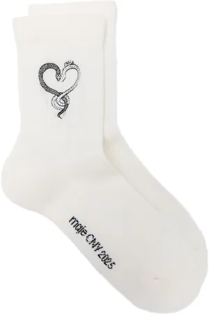 Maje Rhinestone-embellished socks