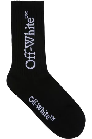 OFF-WHITE MID BOOKISH CALF SOCKS